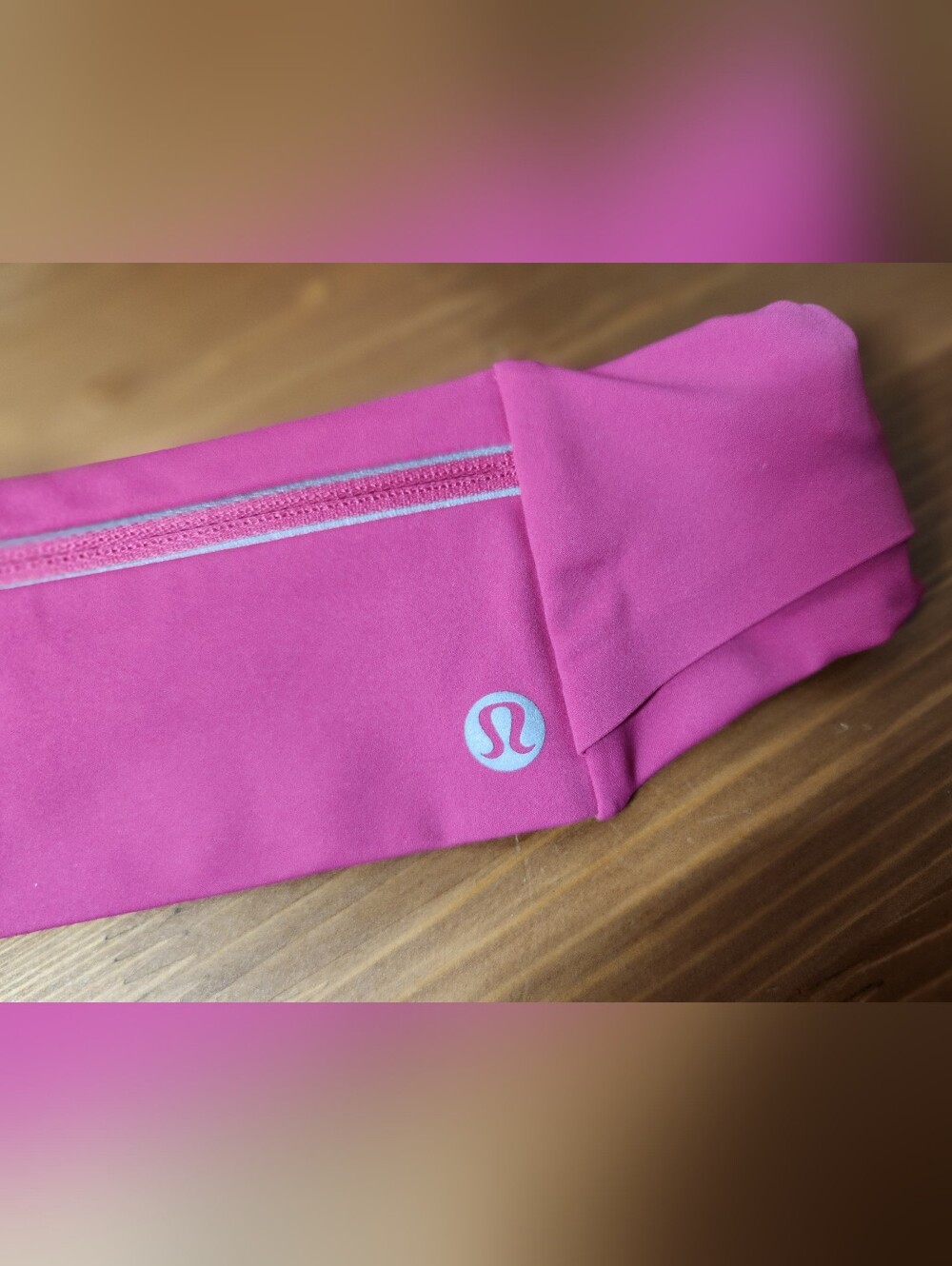 lululemon athletica Pink Running Belt with Zipper - Picture 2 of 11